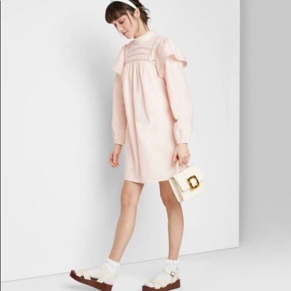 Wild Fable Victorian vibe babydoll dress NEW - Picture 7 of 13